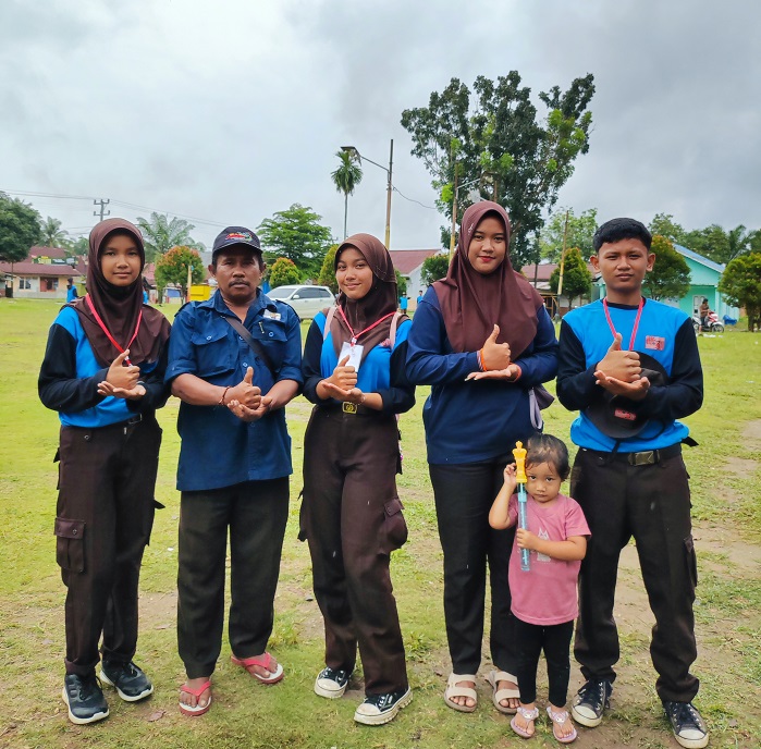 Putra Putri MTsN 7 Muaro Jambi Mendapatkan Predikat Peserta dan Regu Terbaik di Kegiatan Pramuka K3G