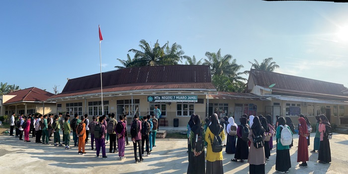 PELAKSANAAN SELEKSI MASUK UJIAN TERTULIS DAN BACA ALQURKAN PPDB MTSN 7 MUARO JAMBI TAHUN AJARAN 2025/2026