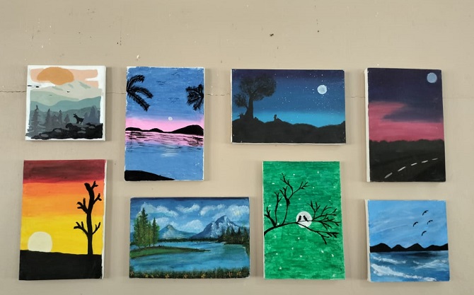 SEIMBANGKAN OTAK KANAN DAN KIRI PESERTA DIDIK DENGAN SENI MELUKIS PADA MATA PELAJARAN SENI BUDAYA